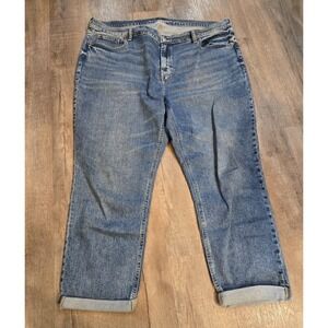 Old Navy Mid Rise Boyfriend Jeans Size 18
